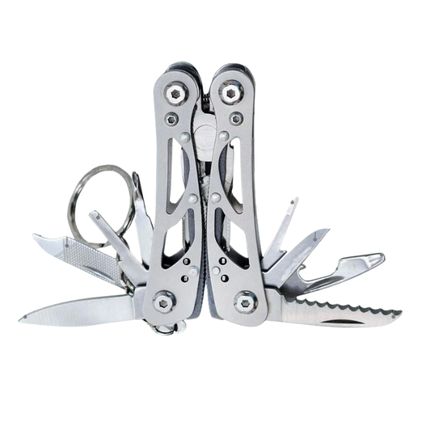 Alicate Multifuncional 14 em 1 em Aço Inoxidável