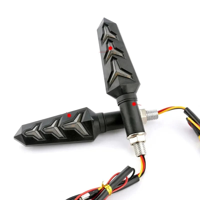 Jogo de Seta para Moto Universal de Led