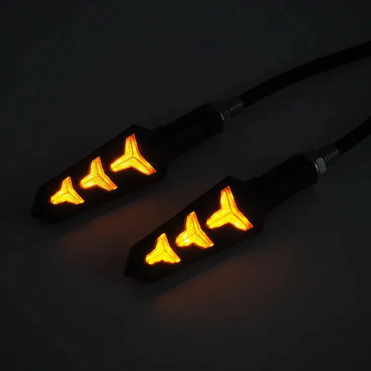 Jogo de Seta para Moto Universal de Led