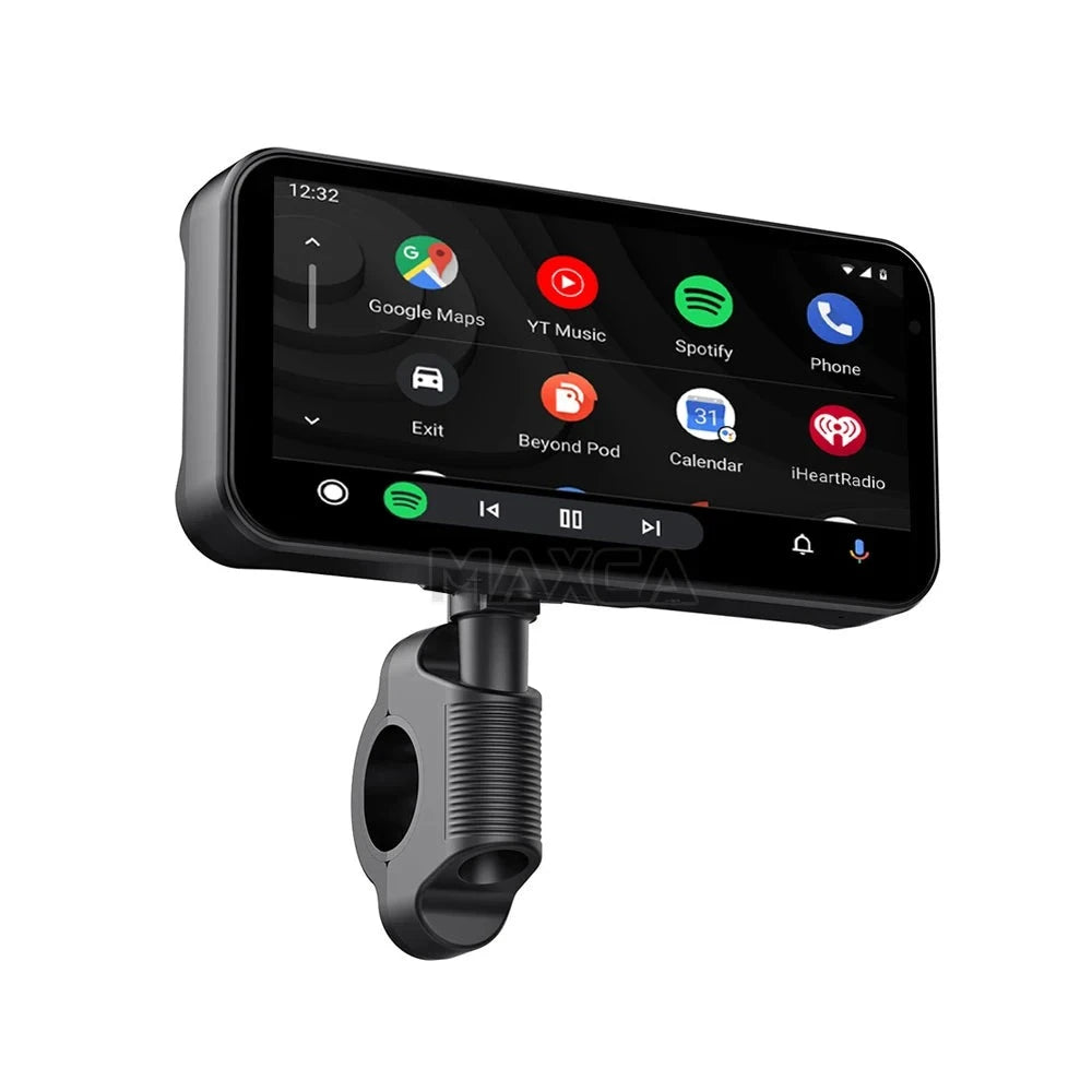 SISTEMA MULTIMIDIA PARA MOTOCICLETA COM ESPELHAMENTO DO CELULAR