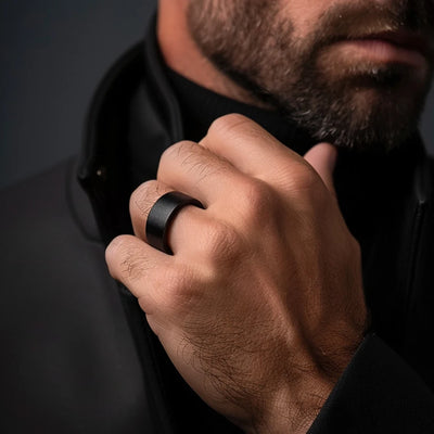 Smart Ring Monitor de Saúde com conectividade Android e IOS