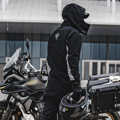 Conjunto de Capa de Chuva Impermeável para Motociclista