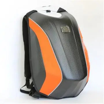 Mochila de Fibra de Carbono aerodinâmica à prova d'agua para motociclismo