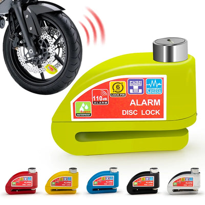 Cadeado Trava de Disco para Moto com Alarme